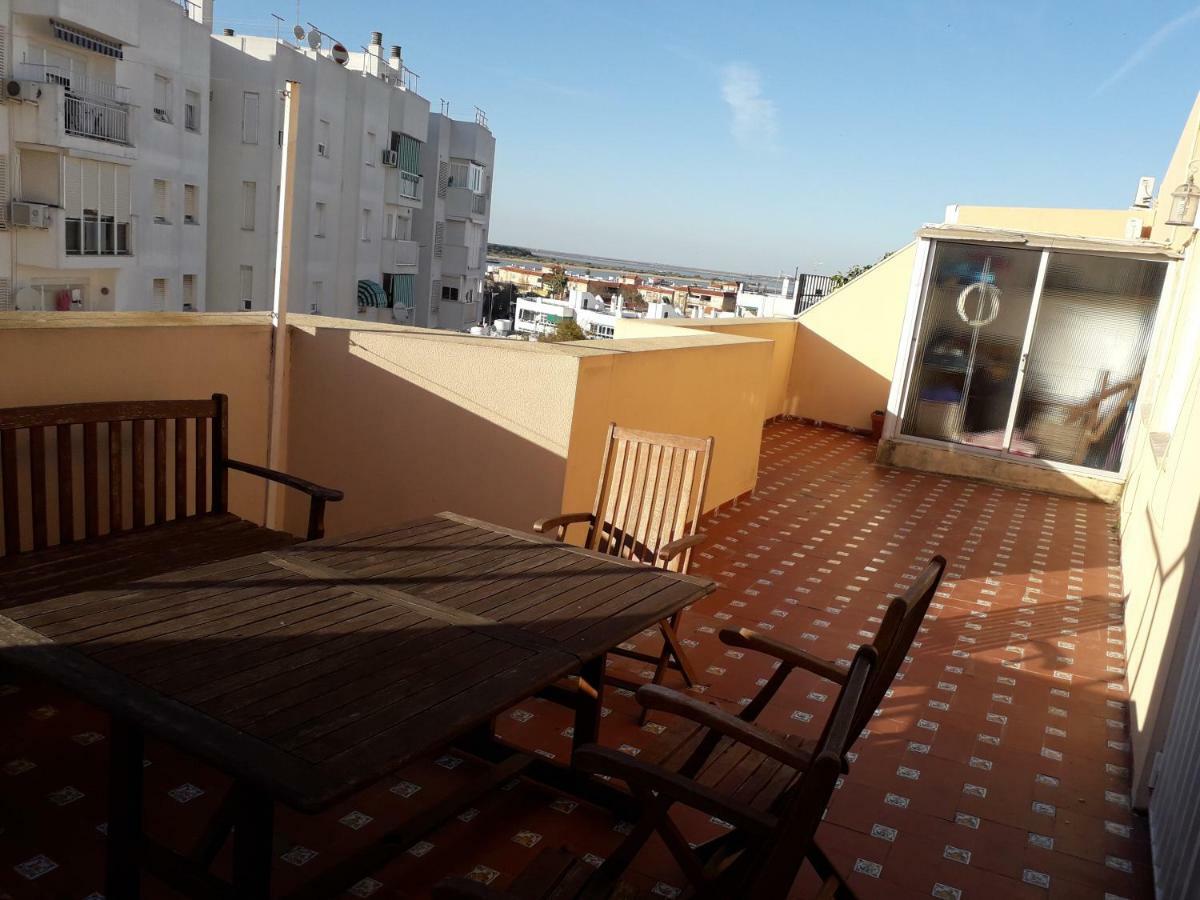 サンルーカル・デ・バラメダAtico Con Espectacular Terraza Con Vistas Magnificas A La Desembocadura Del Guadalquivirアパートメント エクステリア 写真